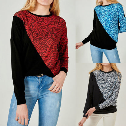 Damen Sweatshirt Tiermuster Norvielle - Norvielle