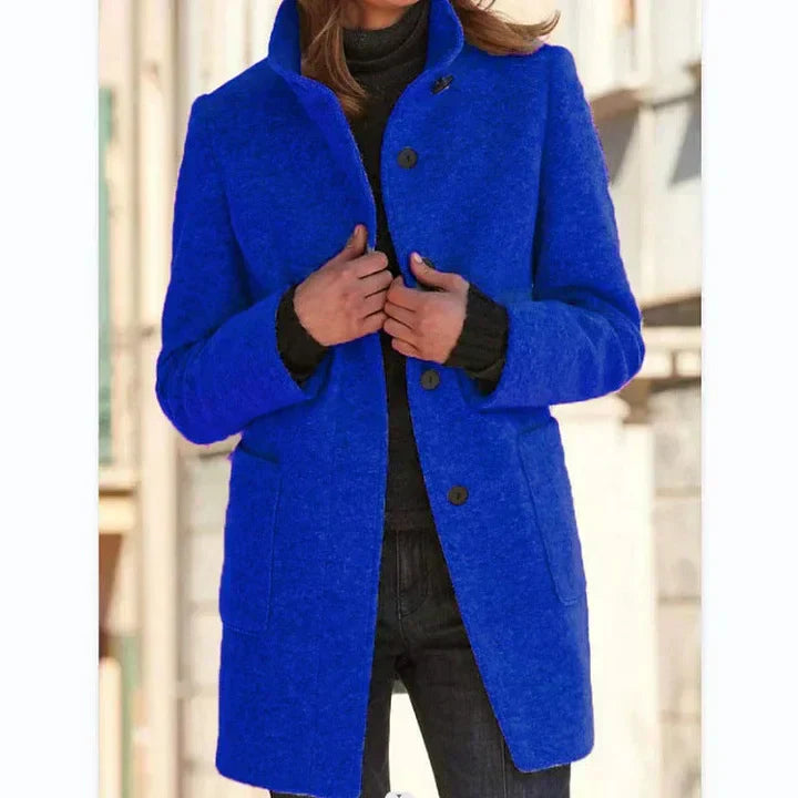 Zenny Damen Windbreaker-Jacke Elegant