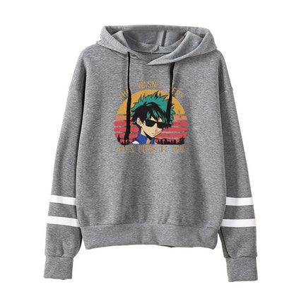 Damen Kapuzenpullover Grafikdruck Bunt