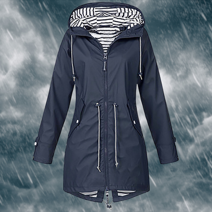 Damen Regenjacke Wasserdicht Norvielle