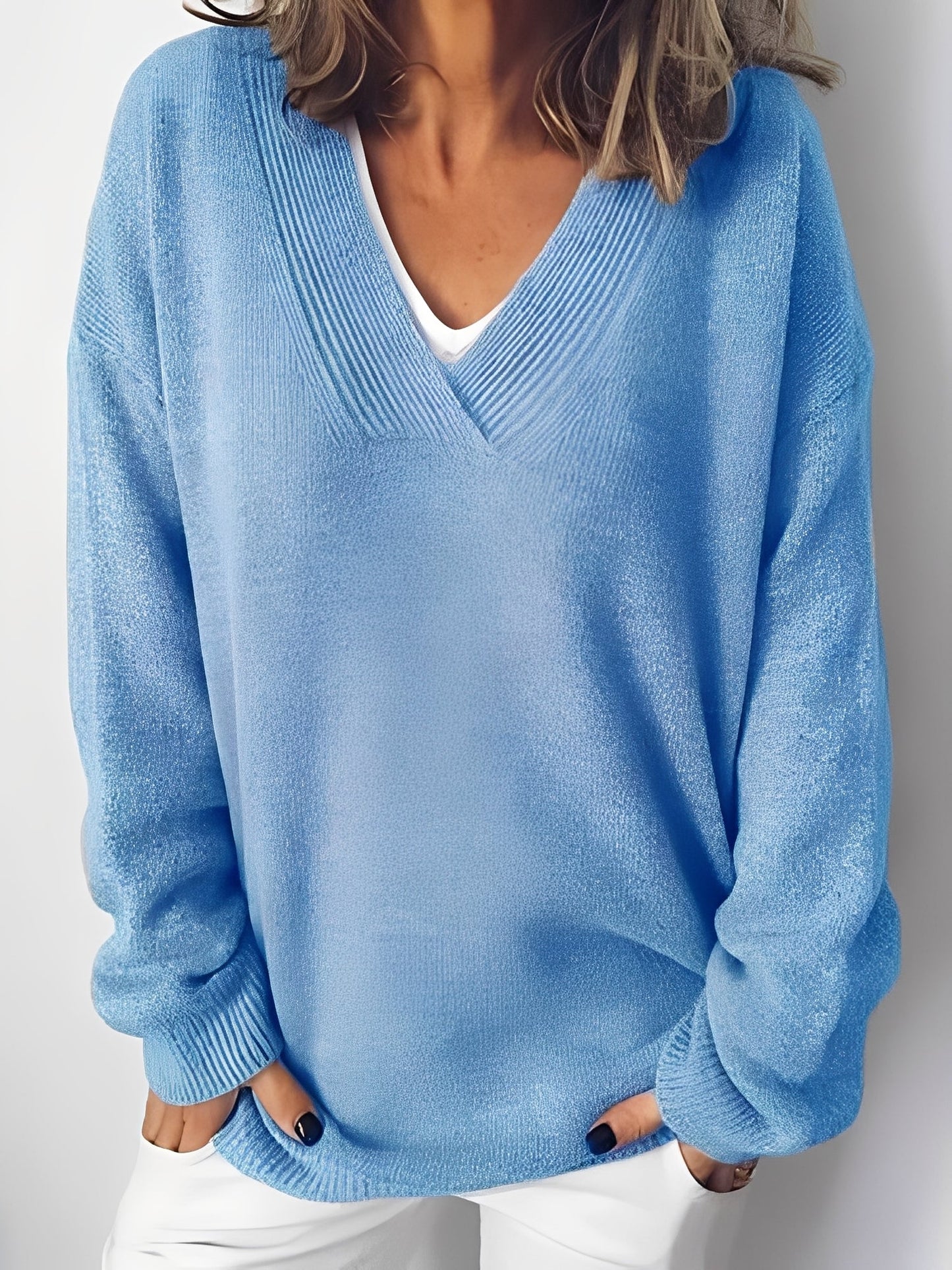 Damen Pullover Komfort Soft