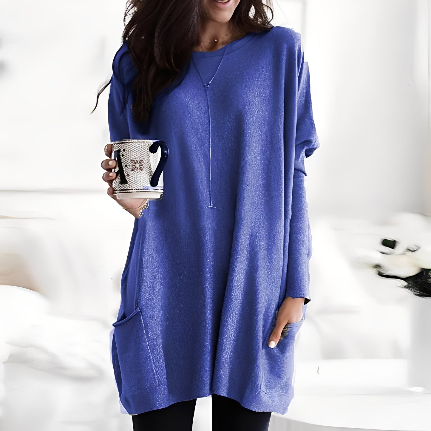 Damen Pullover Langärmlig Modisch