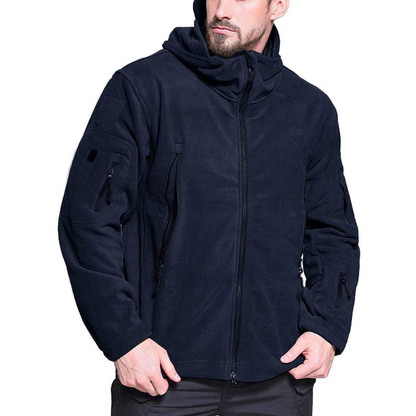 Norvielle Herren Fleecejacke Winddicht