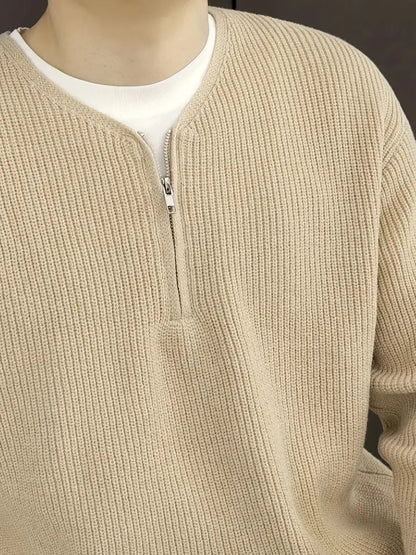 Norvielle Herren Gestreifter Pullover