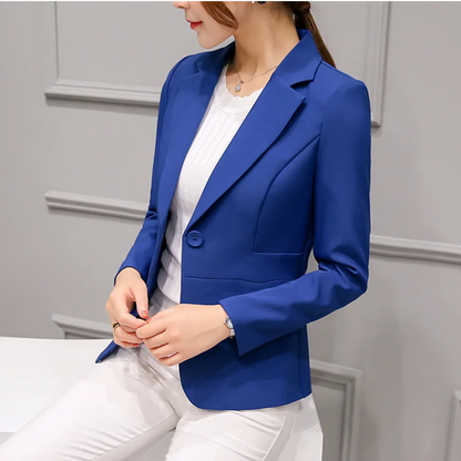 Damen Blazer Langärmlig Elegant