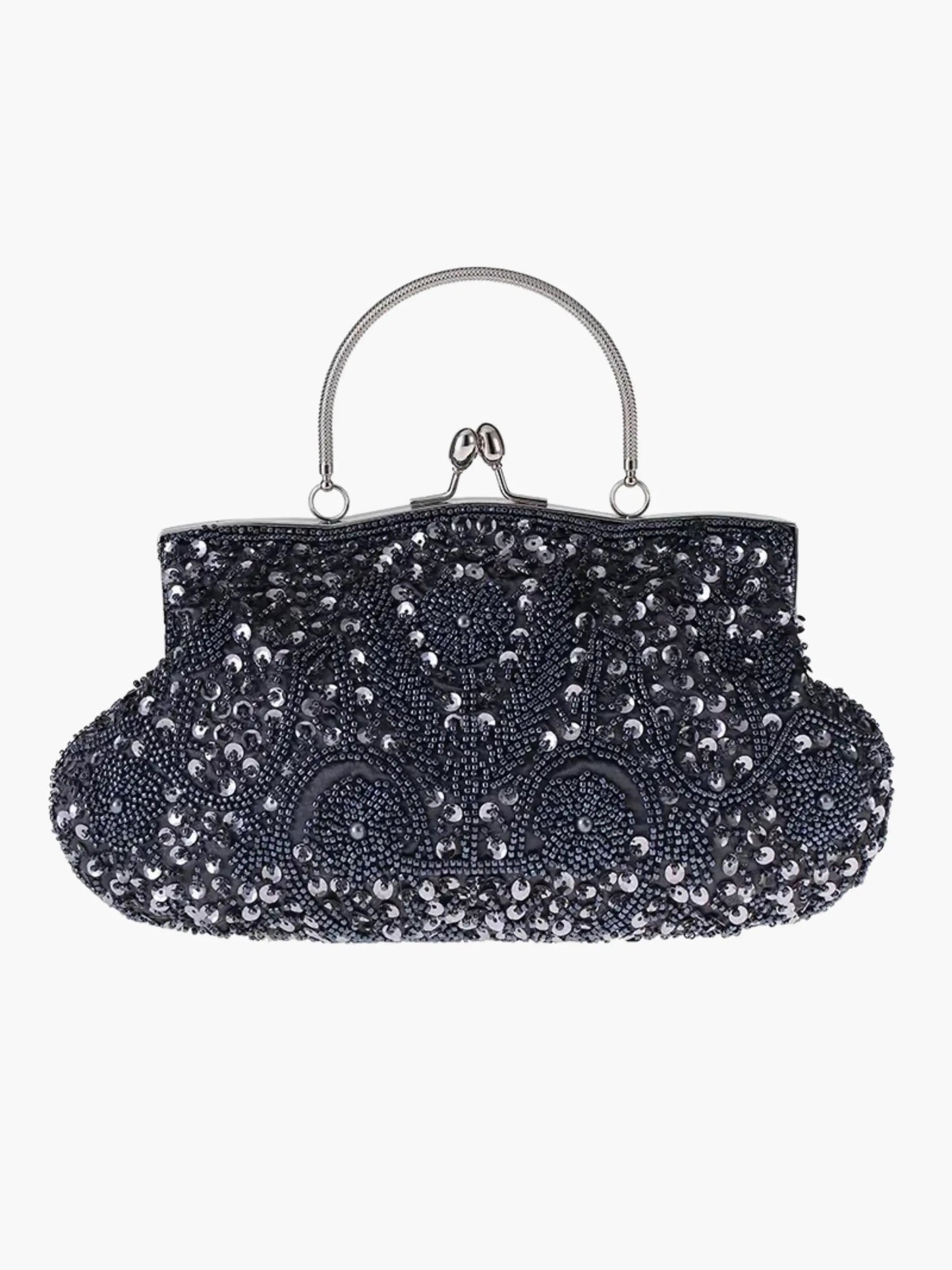 Adina Damen Handtasche Bestickt Vintage Stil