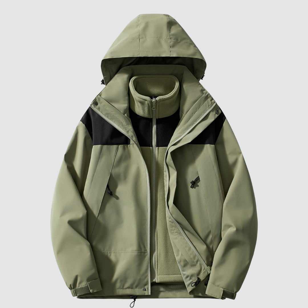Damen Jacke Dreiteilig mit Klarer Linienstruktur