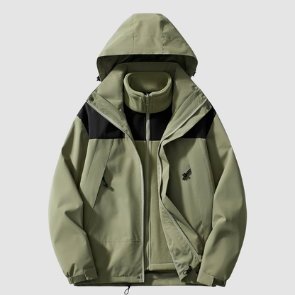 Damen Jacke Dreiteilig mit Klarer Linienstruktur