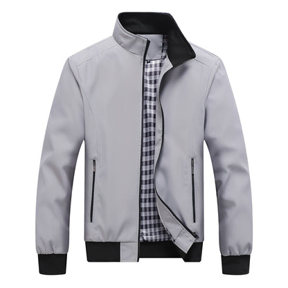 Herrenjacke Modern Reißverschluss Edward