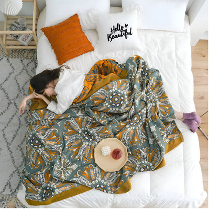 Wendedecke Boho Bloom Blumenmuster