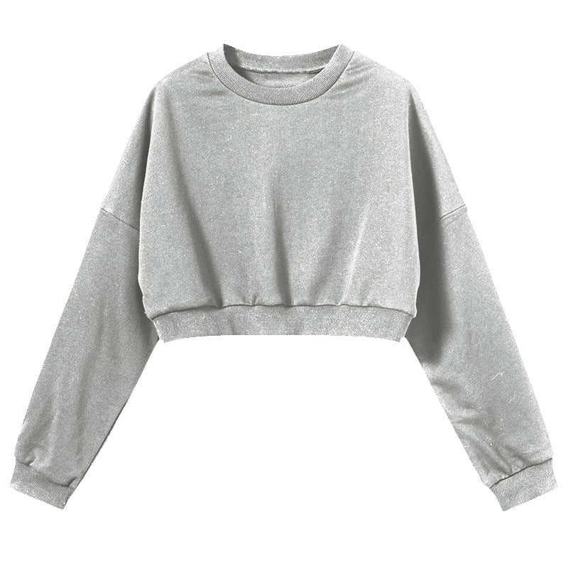 Damen cropped Sweatpullover Norvielle