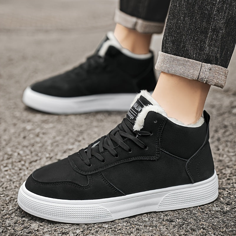 Herren High-Cut Winterschuhe Schnürung Warmfutter