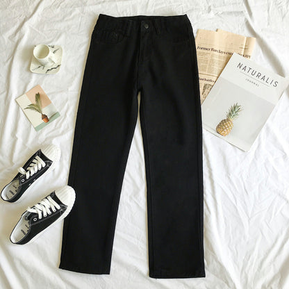 Damen Hochgeschnittene Jeans Elegant Norvielle