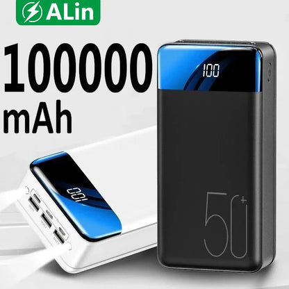 Powerbank 50000mAh Ultra-Schnellladen Für Laptop Tablet Smartphone