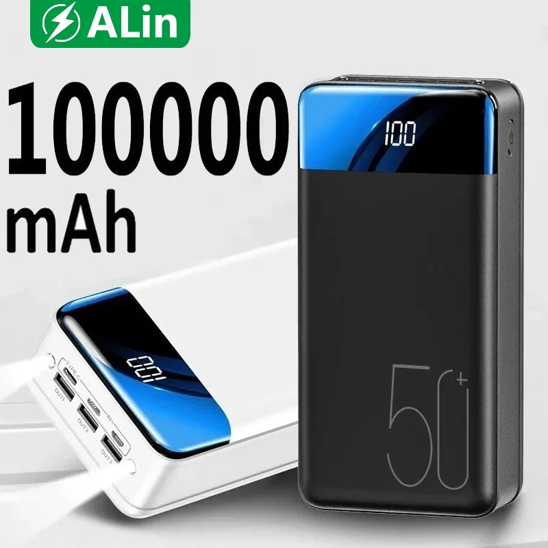Powerbank 50000mAh Ultra-Schnellladefähig für Laptop Tablet