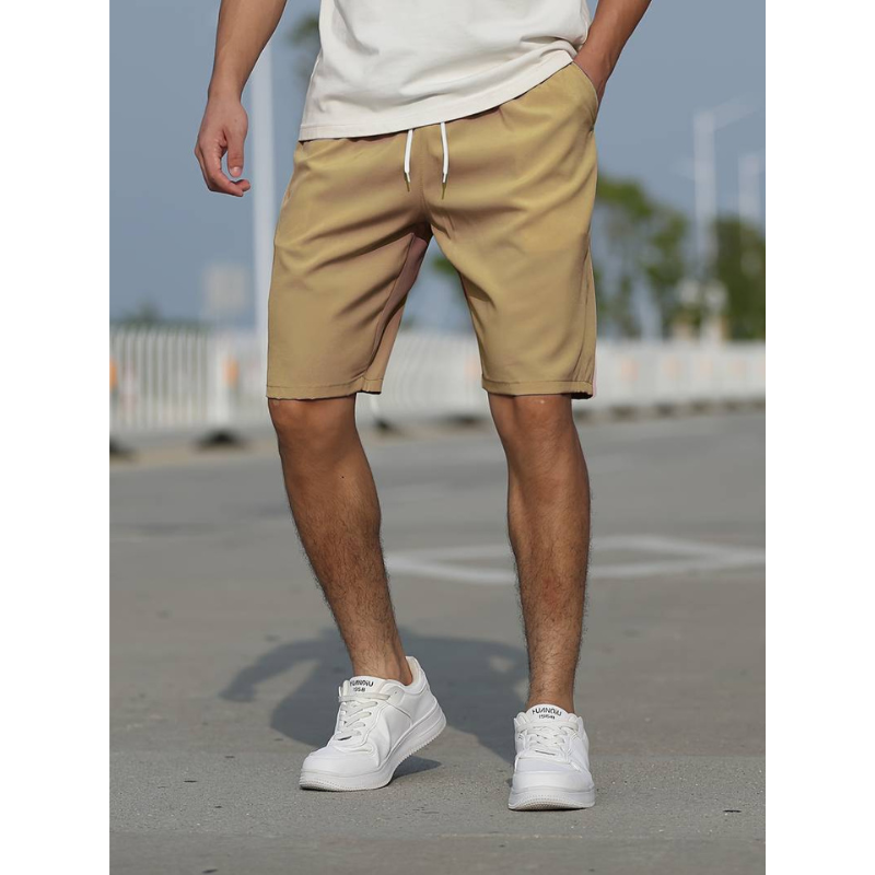 Herren Shorts Niedrige Leibhöhe Kordelzug