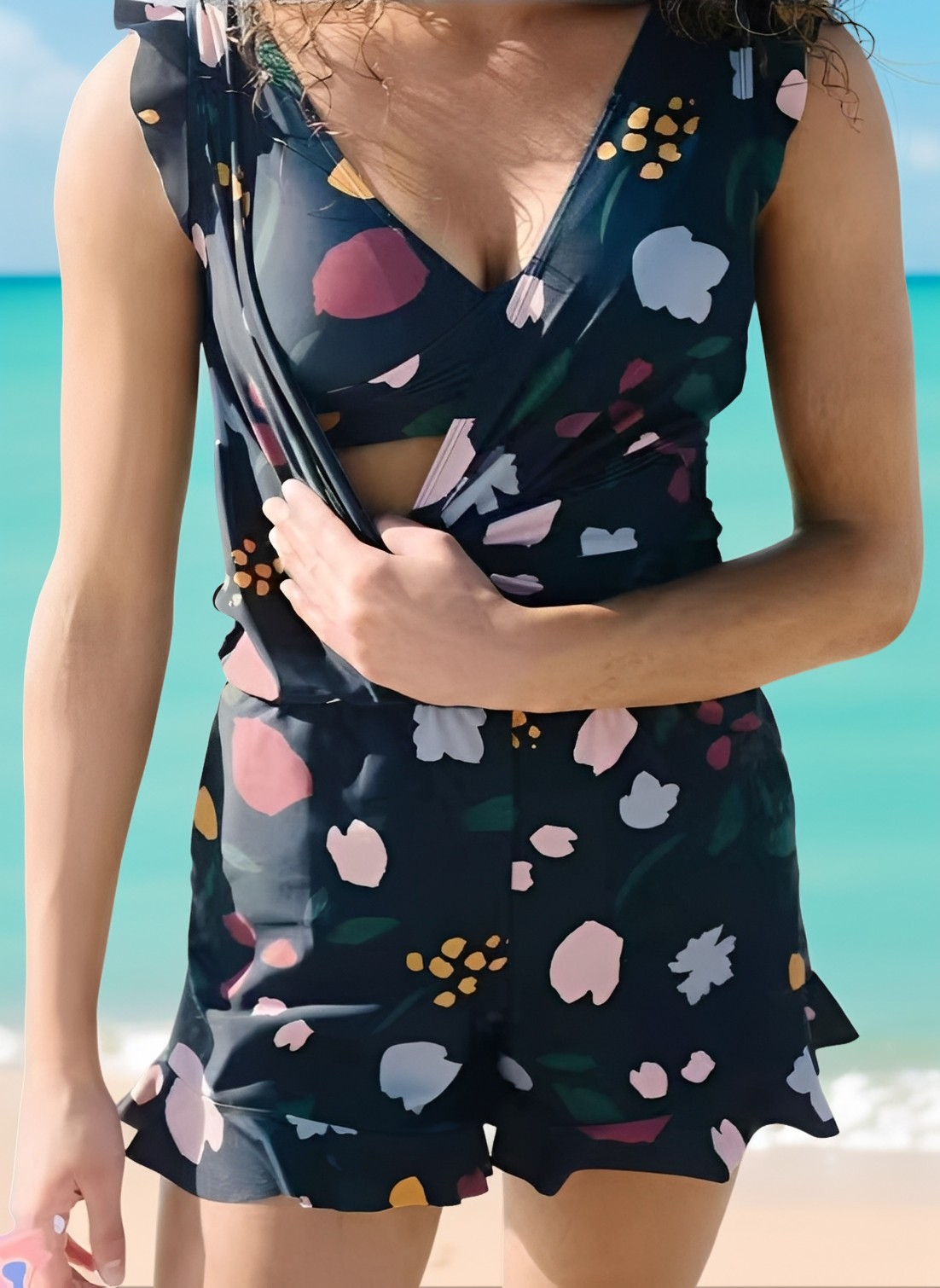 Shania Damen Badeanzug BH-Stütze
