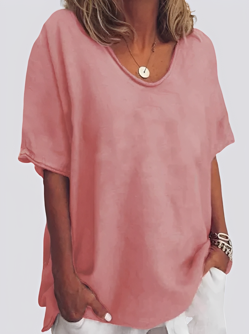 Damen Bluse Lässig Locker Sitzend - Norvielle