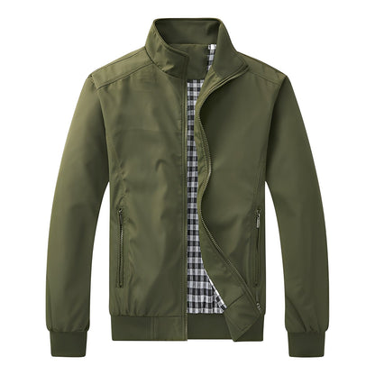 Herrenjacke Modern Reißverschluss Edward