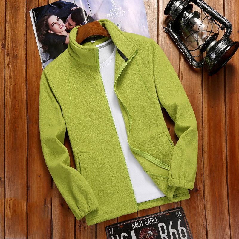 Damen Fleecejacke Reißverschluss Stehkragen