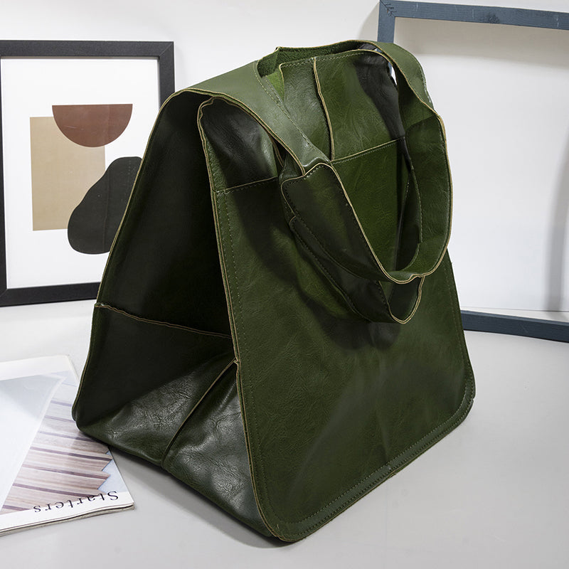 Damen Handtasche Groß Lederoptik