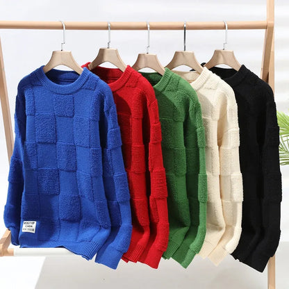 Norvielle Herren Strickpullover Trendig