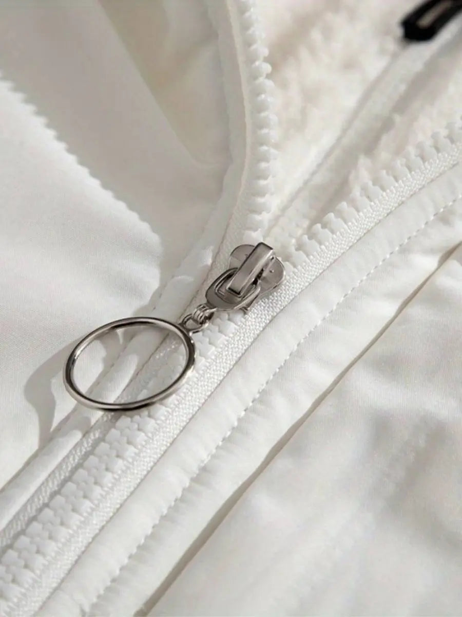 Herren Daunenjacke Reißverschluss Warm