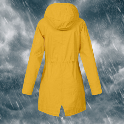 Damen Regenjacke Wasserdicht Norvielle Blau - Norvielle