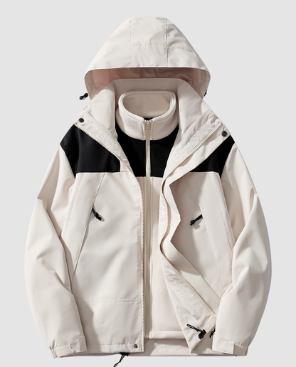 Damen Winterjacke Fleece Warm