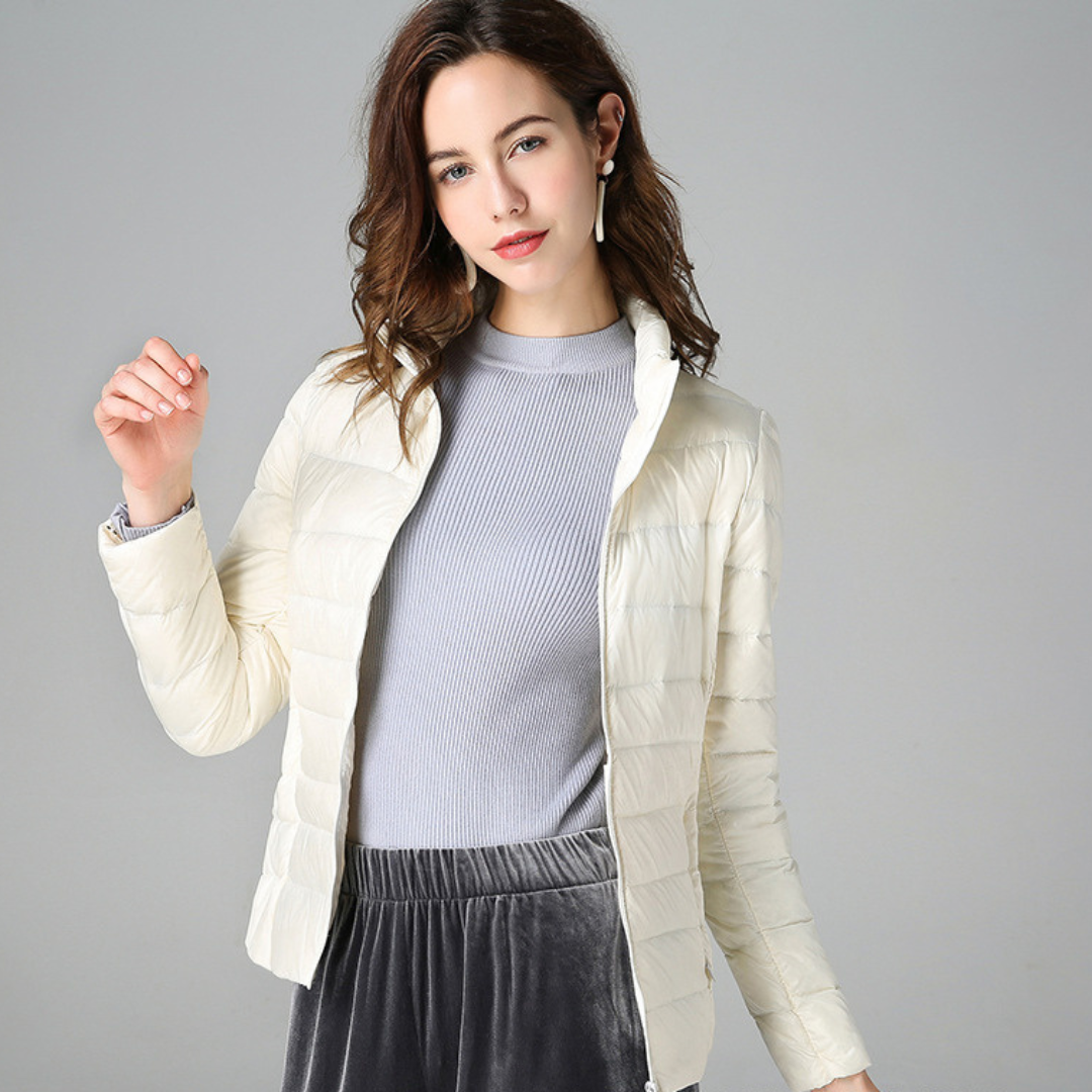 Norvielle Damen Ultraleichte Gefütterte Jacke