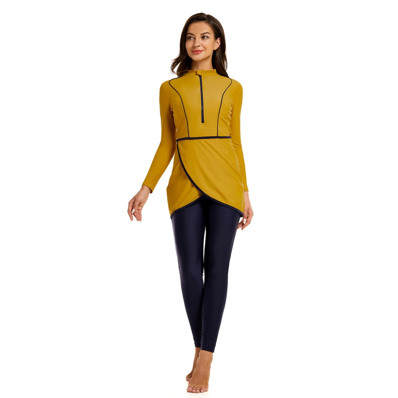 Burkini Badeanzug 3-teiliges Set Halal Bademode Damen