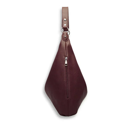 Norvielle Damen Hobo-Tasche Vegan Ledersatz