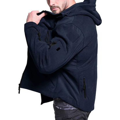 Norvielle Herren Fleecejacke Winddicht