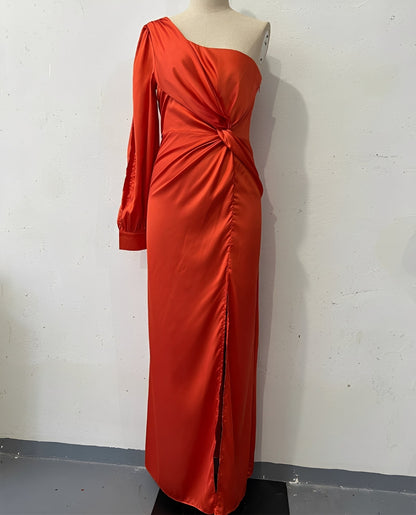 Damen Abendkleid Elegantes mit Schlitz