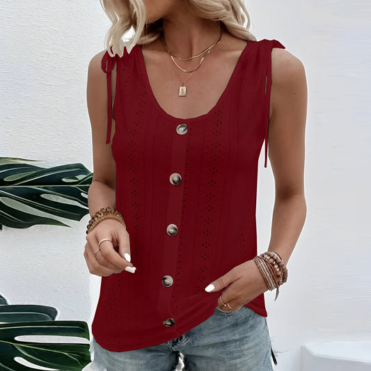 Elegantes Damen Tanktop Ärmellos - Norvielle
