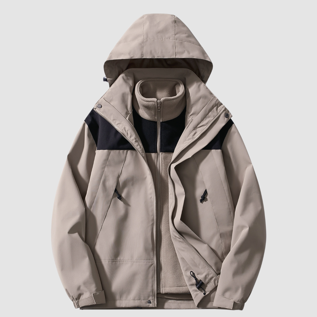 Damen Jacke Dreiteilig mit Klarer Linienstruktur