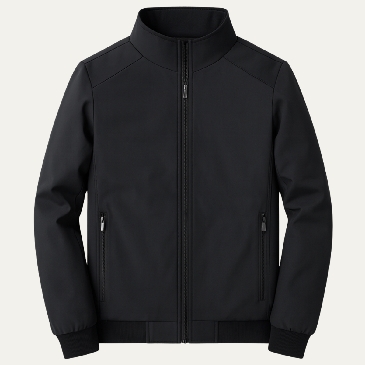 Herren Winterjacke Stehkragen Wärmend