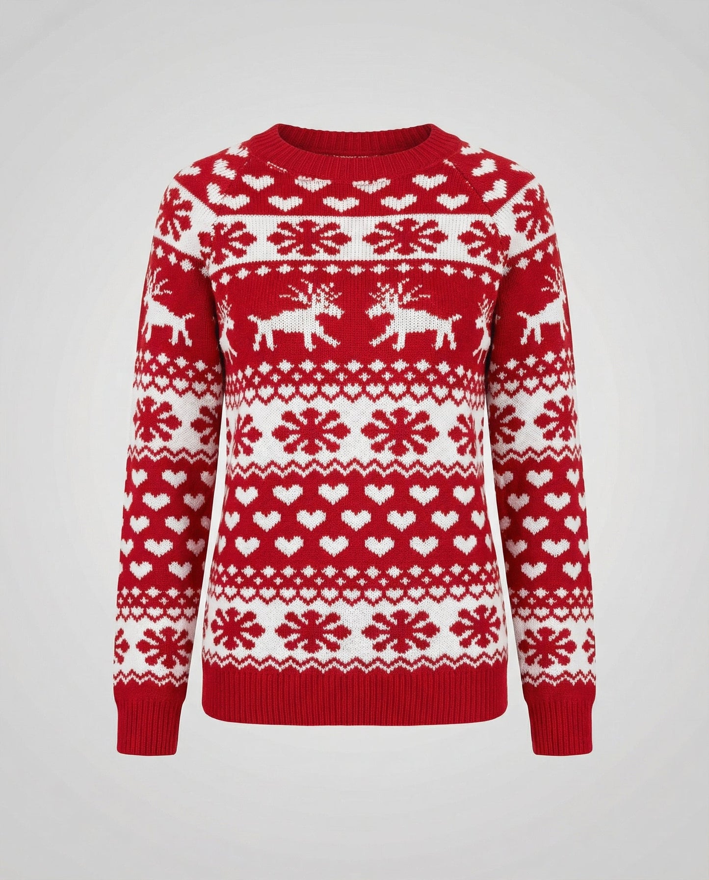 Damen Weihnachtspullover Elegantes Design