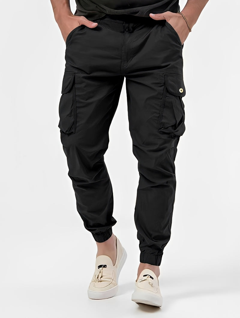 Herren Cargohose Lässig Bequem