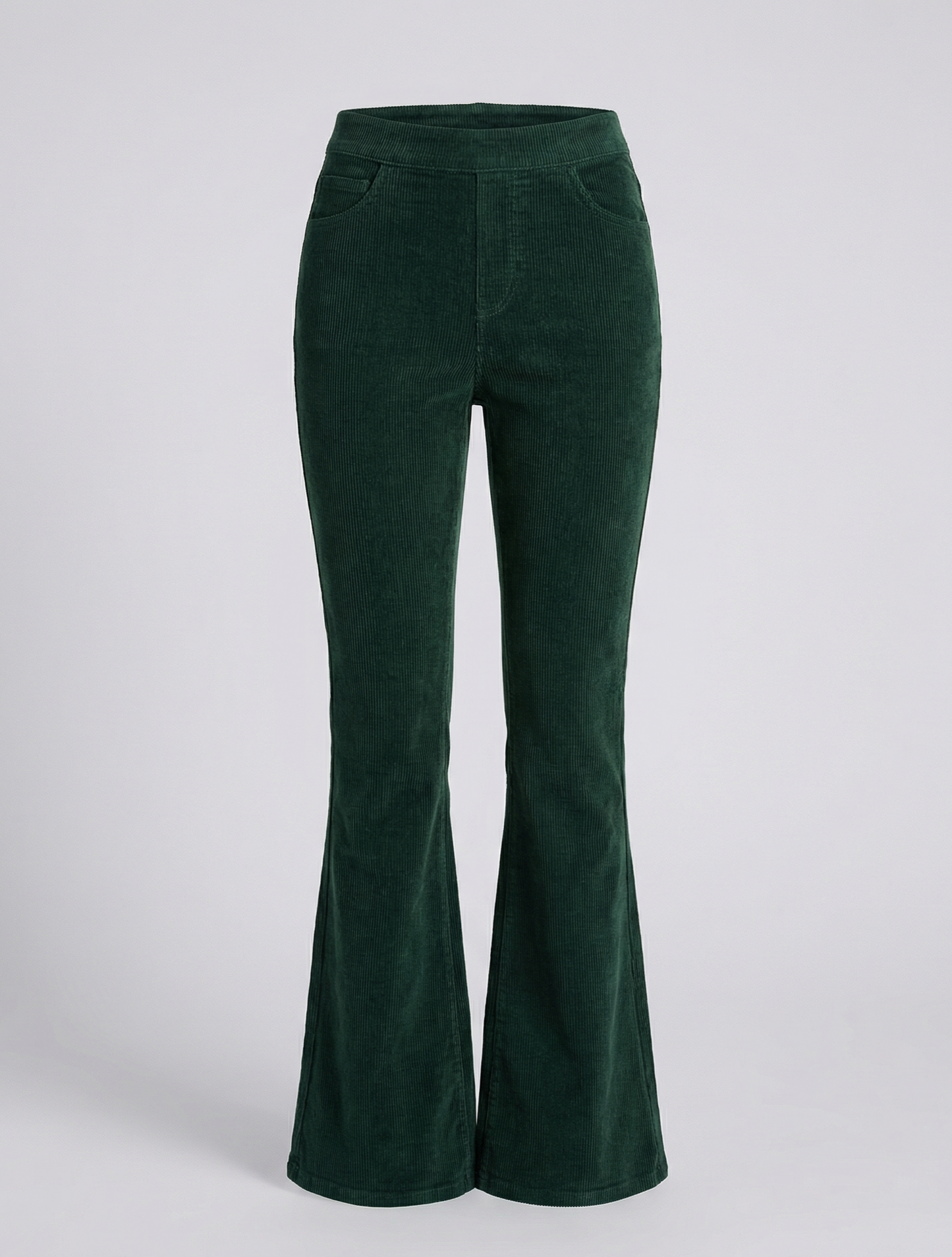 Damen Cordhose Bequem Elastisch