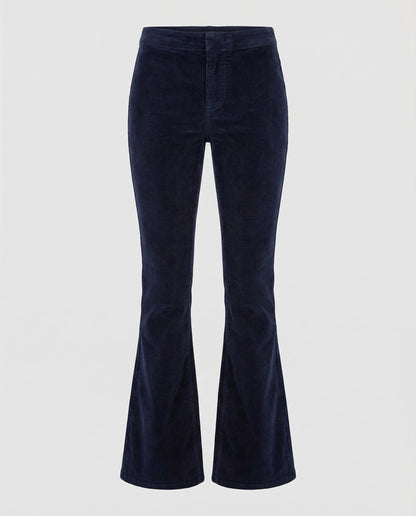 Damen Cordhose Bequem Elastisch