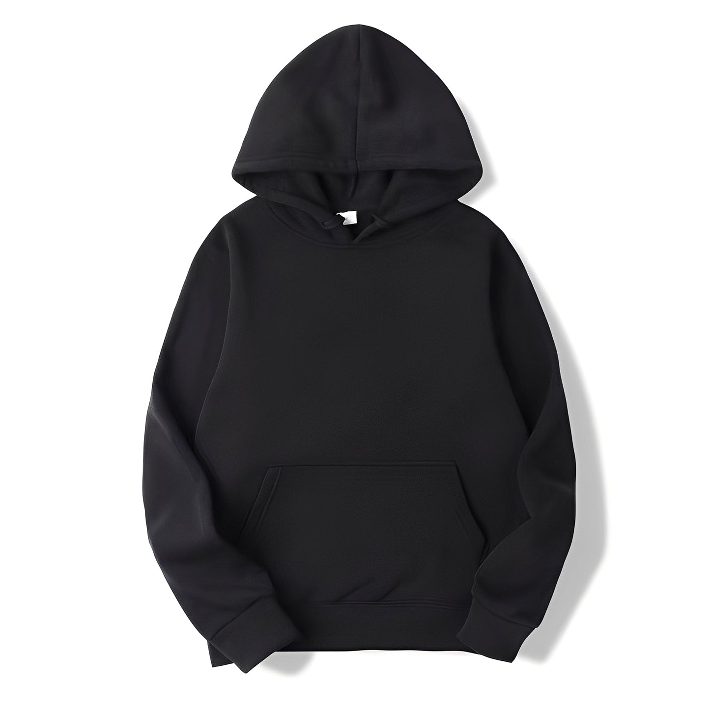 Unisex Hoodie mit Tasche Grau Baumwolle