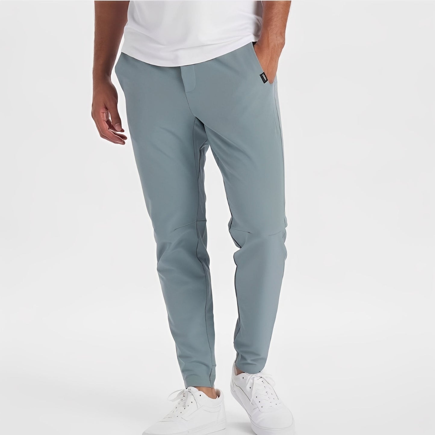 Herren Stretchhose Gerade Geschnitten Elastisch