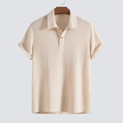 Herren Polo-Shirt -Qualität Weiß - Norvielle