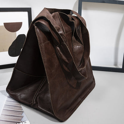Damen Handtasche Groß Lederoptik