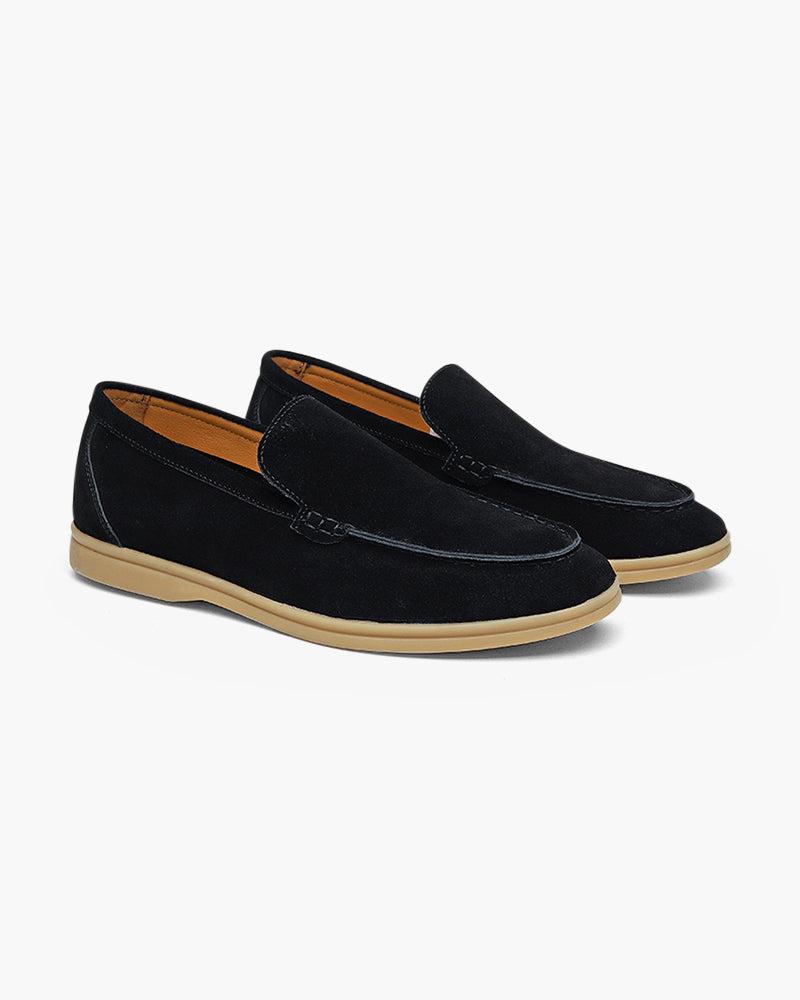 Herren Wildleder Slipper Old Money Style