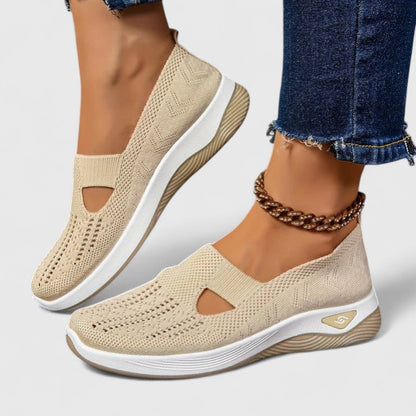 Damen Slip-On Sneaker Atmungsaktives Mesh