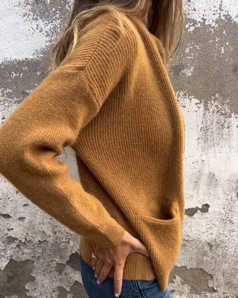 Damen Baumwollstrickcardigan
