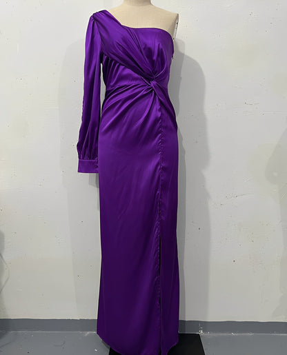 Damen Abendkleid Elegantes mit Schlitz
