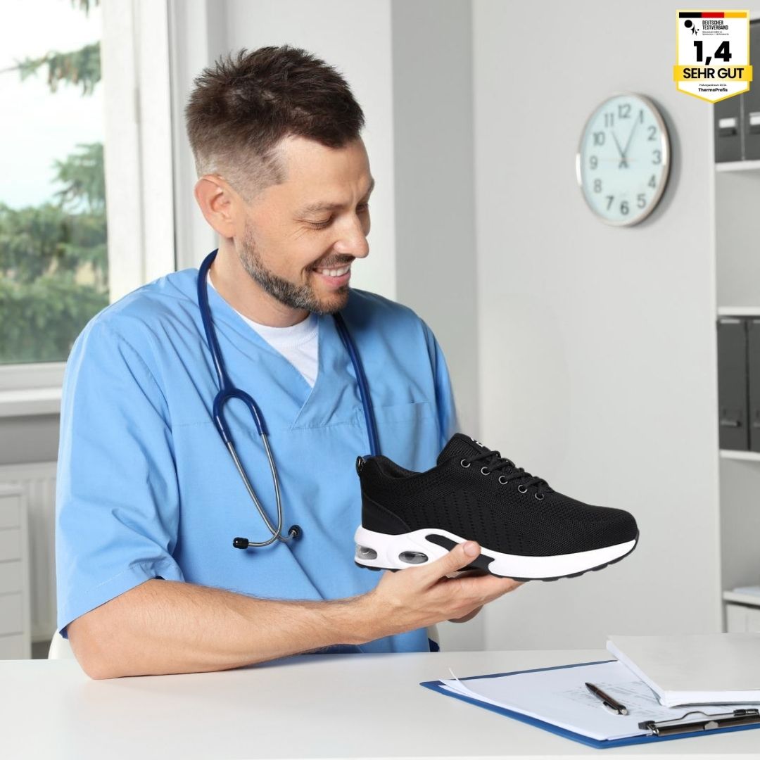 Orthostahl Ergonomischer Sicherheitsschuh Schmerzlindernd Zertifiziert